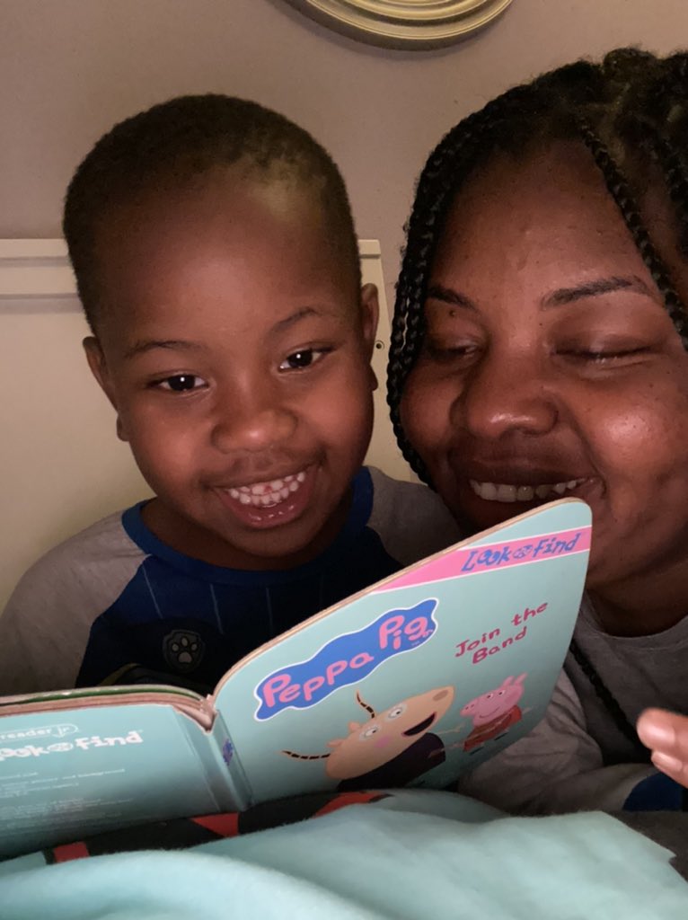 the_veit's tweet image. Jeremiah and l read a bedtime story peppa pig @MayfieldOldham