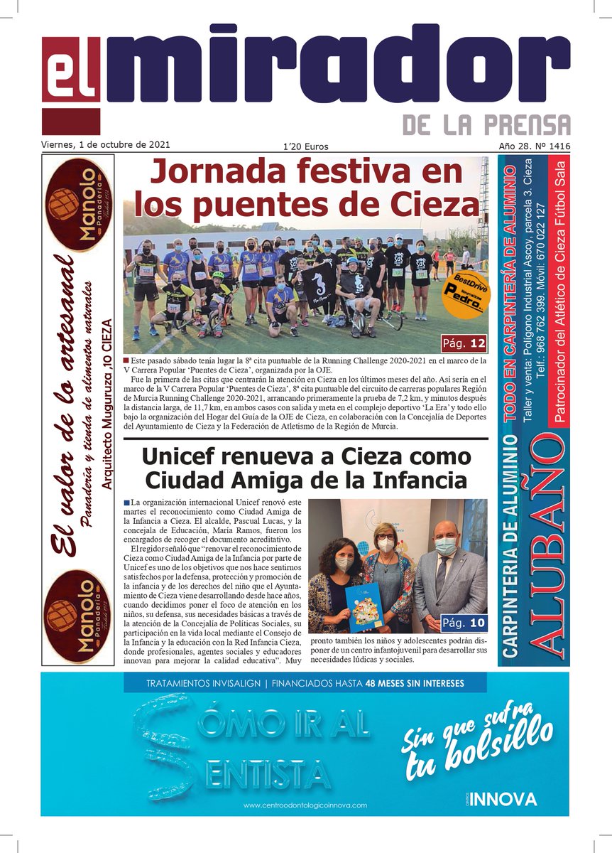 ElMiradorPrensa's tweet photo. #PORTADA | El Mirador de la Prensa ya está disponible en tu quiosco 📰

📸 Esta es la portada del número 1416 que ya puedes adquirir 👇🏻 https://t.co/6gVoge8lvX