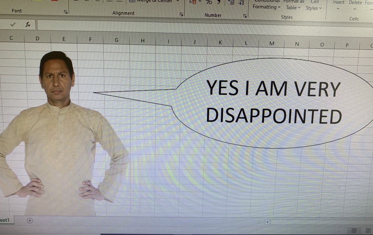 ivegotamuon's tweet photo. So I just found out about these little chaps in Excel and I must say I feel judged #FridayWorkday https://t.co/Pku51iADnf
