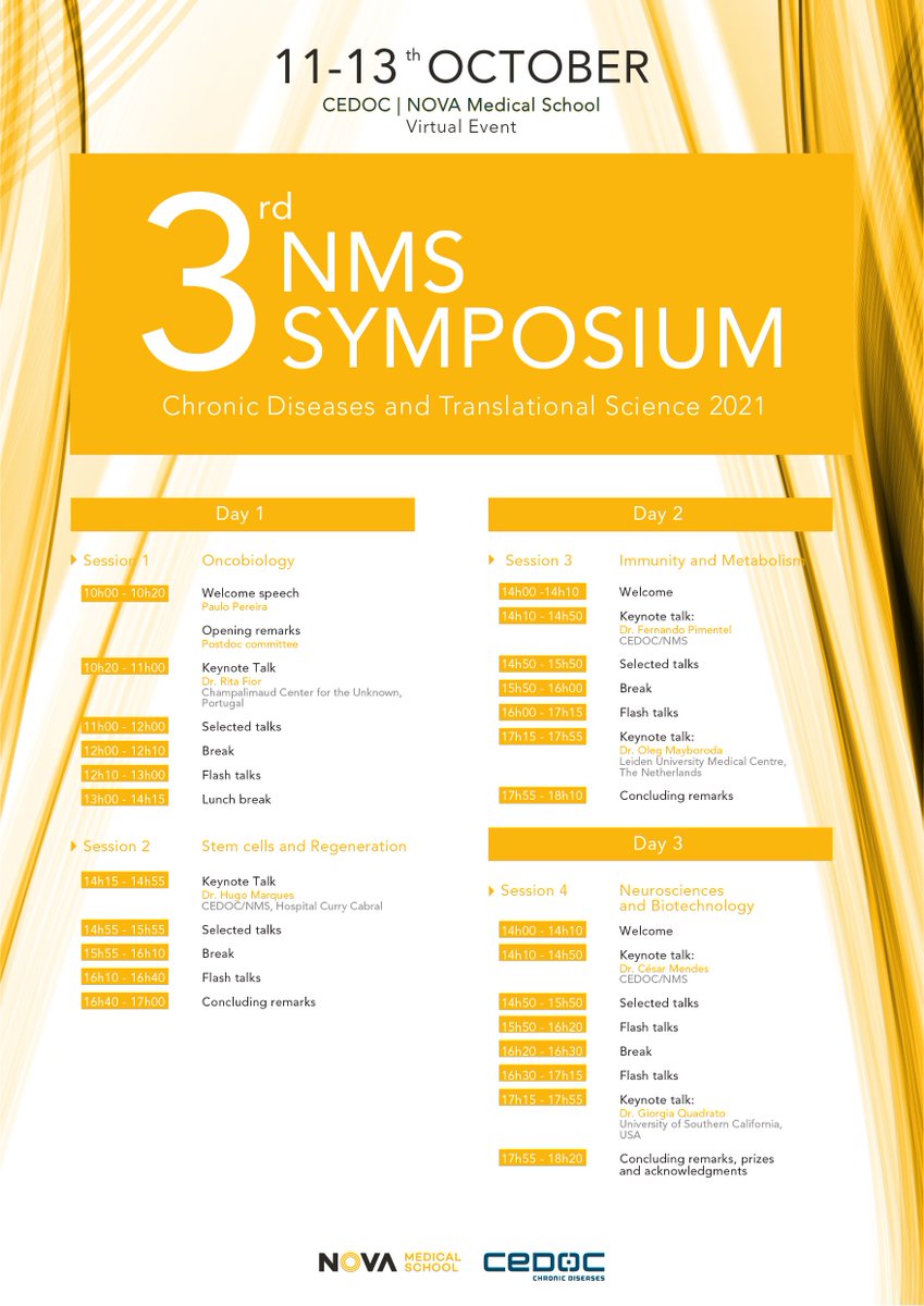 cedocsymposium's tweet image. Check our Program 😃