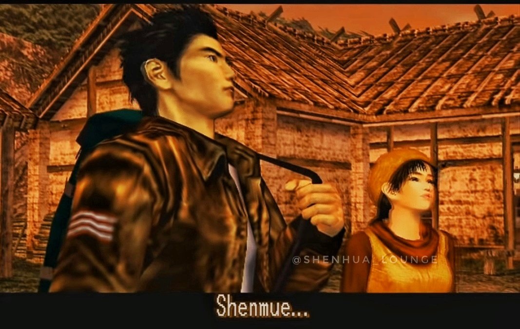 Shenhua_Lounge's tweet photo. Dear twitter user, let's test your knowledge! Please replace the following sentence with one word:
"Ultimate videogame experience"
#shenmue #yesitsthatgood
#sega #playitnow #reallygoplayit https://t.co/h19MwN8HL0