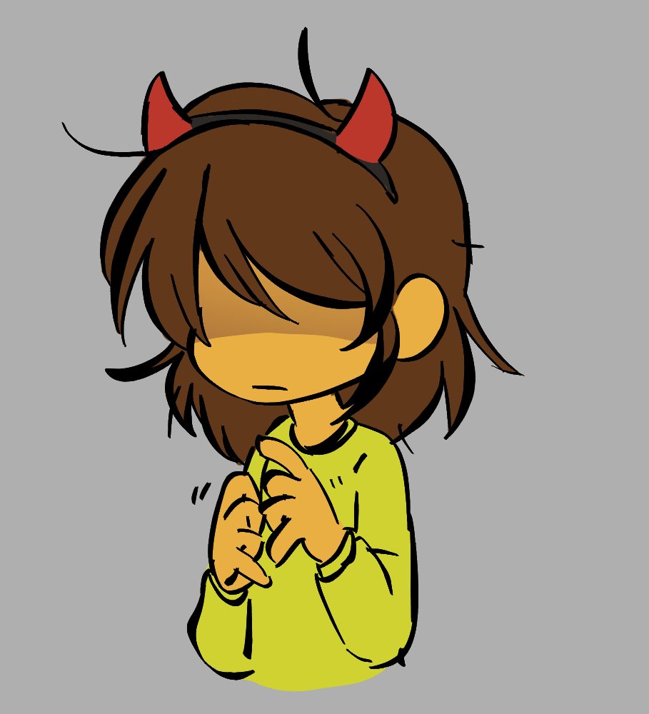 they have horns too #deltarune