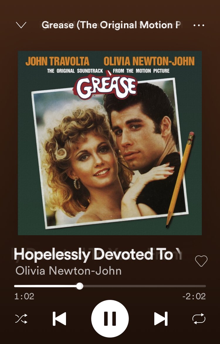 marka999's tweet photo. “ . . . . don't let go, hold on to the end, that's what I intend to do . . . . “
Hopelessly Devoted To You
@olivianj
#SongOfTheDayMA
#day562 https://t.co/BfCNGW39aM