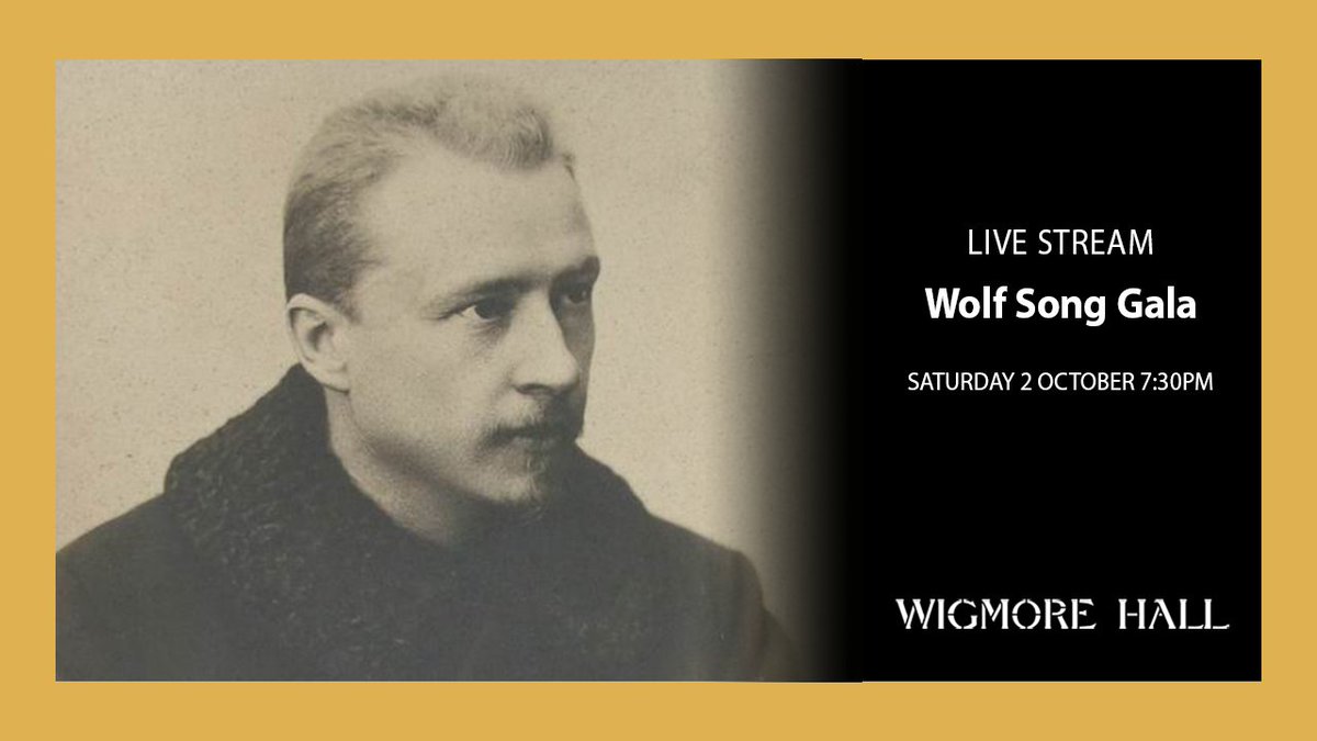 wigmore_hall's tweet photo. 🚨 Live tomorrow: Wolf Song Gala 
With Julia Kleiter, @emanikolovska, Christoph Prégardien, Florian Boesch, @warburton_liv, @KieranCarrel, @jbaillieu &amp; Richard Stokes. 
Live stream starts at 7:30PM
📺 https://t.co/MuJqVqeUzX https://t.co/U2pJpyRt0r