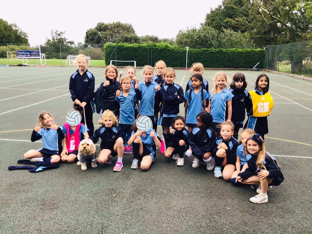 CFS_Sport's tweet photo. Well done to our Year 3 and 4 girls for competing so well in their first #netball yesterday! Thank you to @GFSWoking for coming to play us, we hope to see you again soon! #nurturingspirit https://t.co/DEo6eZH1Ya