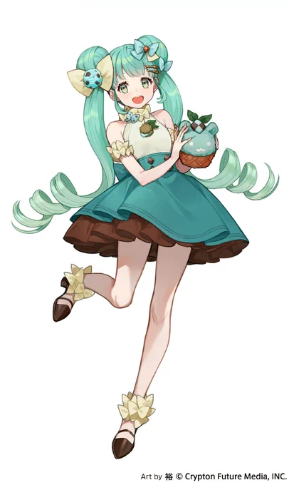チョコミントモチーフなミクさん🍫🌿

フリューのプライズフィギュアシリーズ
「SweetSweets」の新作フィギュア用にイラストを描き下ろさせていただきました。
11月に登場予定ですので、是非楽しみにお待ちいただけると嬉しいです!
#初音ミク 