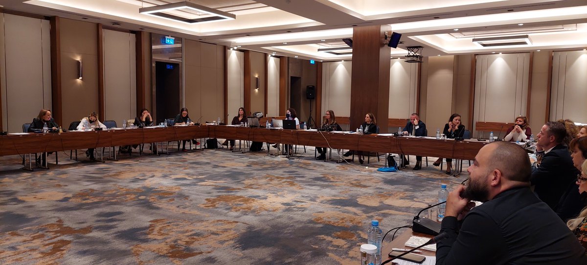 IomSkopje's tweet photo. Operational level practitioners from 🇦🇱🇽🇰🇧🇦 and 🇲🇰 gathered in Skopje to exchange knowledge & experiences related to #reintegration, #resocialization & #rehabilitation of #RFTFs.
This project is financed by 🇪🇺. https://t.co/5uJd2CBfcp