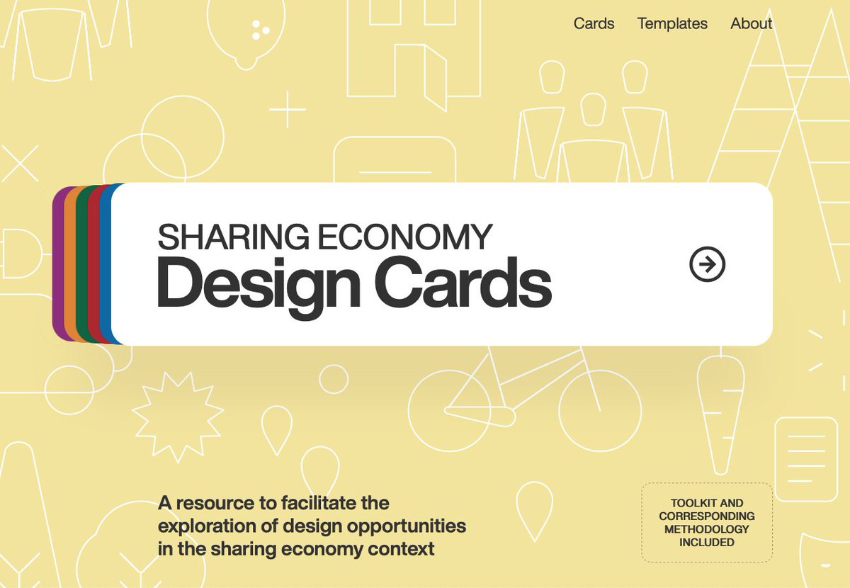 Our highly requested #design toolkit for the #SharingEconomy has a new home. Check out the Sharing Economy Design Cards for your next co-design workshop: sharingeconomy.cards Kudos to my collaborators for their contributions and <a href="/SharingCaringCA/">Sharing And Caring</a> for supporting this work