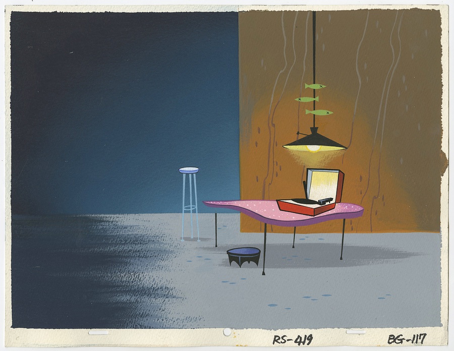 ArtofrS's tweet photo. Background Painting from 1995’s “Reverend Jack”, Prod # RS-419, Exact artist unknown. https://t.co/TJMqNUgdRe