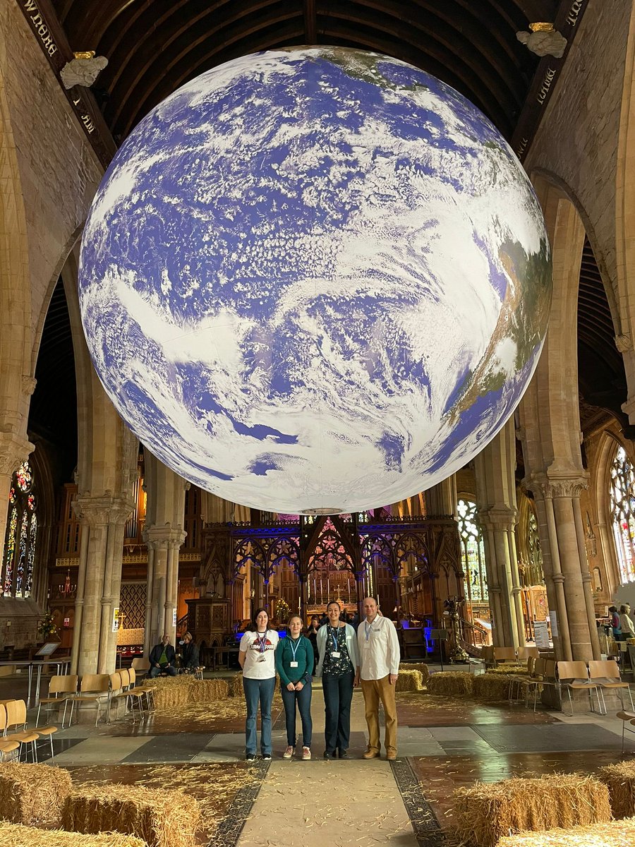 Gaia event at St Wulfram's in Grantham!@UoLGeography #LoveLincoln