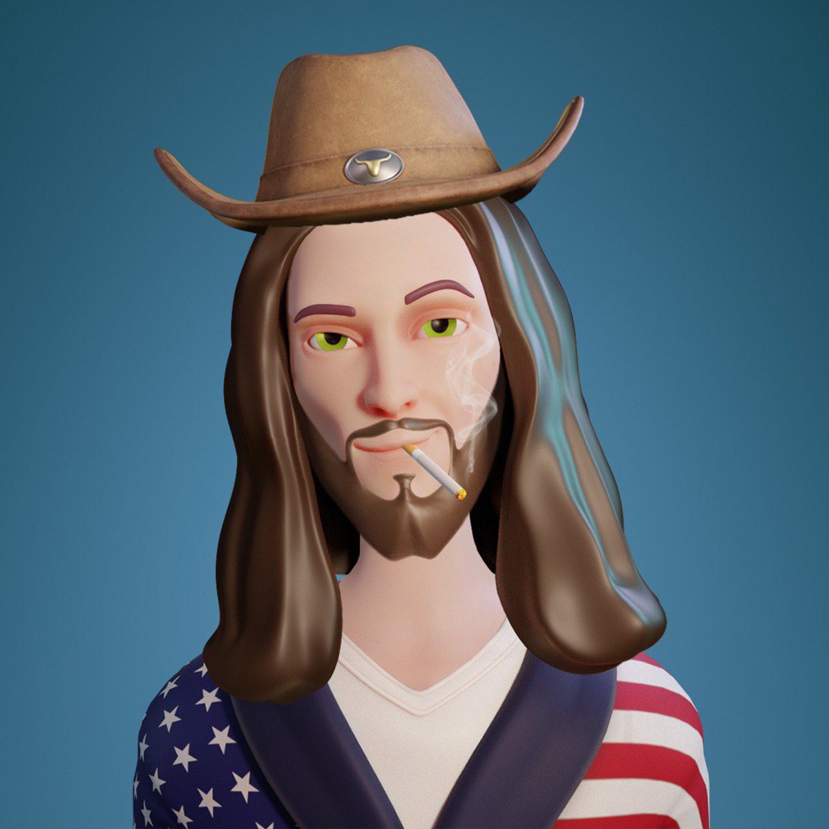 I’m holding onto my cowboy hat! The October/November bullrun is coming! Yeeehah! #EthernalJesus #NFT #NFTCommunity #crypto #BTC