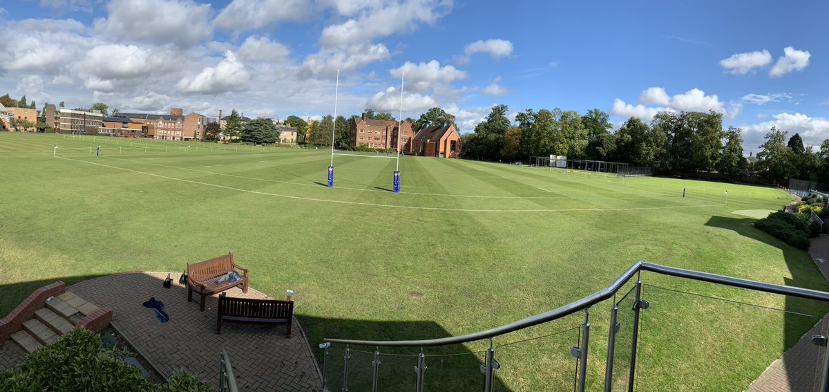 Pitch preparation for tomorrow fixture 👍🏽
<a href="/LeysSport/">The Leys Sport</a> 
<a href="/LeysCambridge/">The Leys</a>