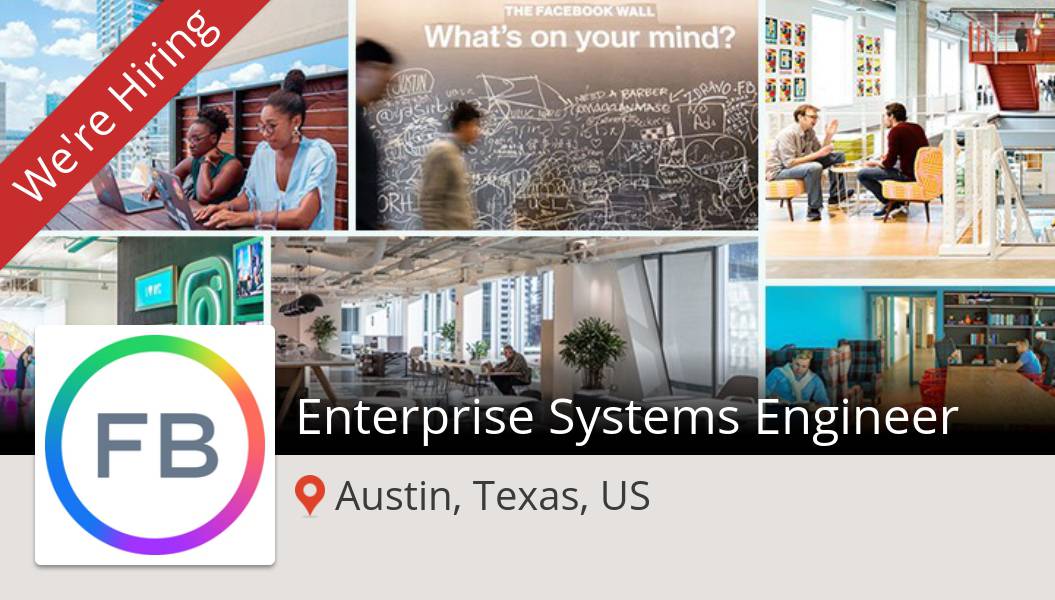 Jacques_woo's tweet photo. Check out this #job: Enterprise #Systems #Engineer at #Facebook (#AustinTexasUS) https://t.co/i9JCc31Yp3 https://t.co/KEVy4g7oFB