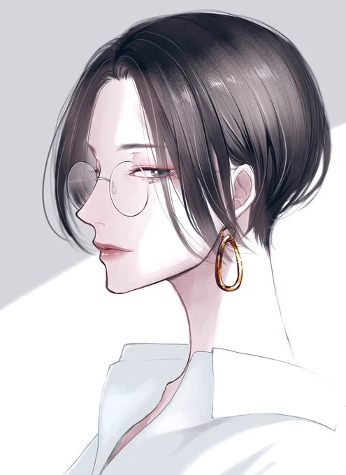 そうか今日は
#眼鏡の日 #メガネの日 

眼鏡女子〜👓✨ 