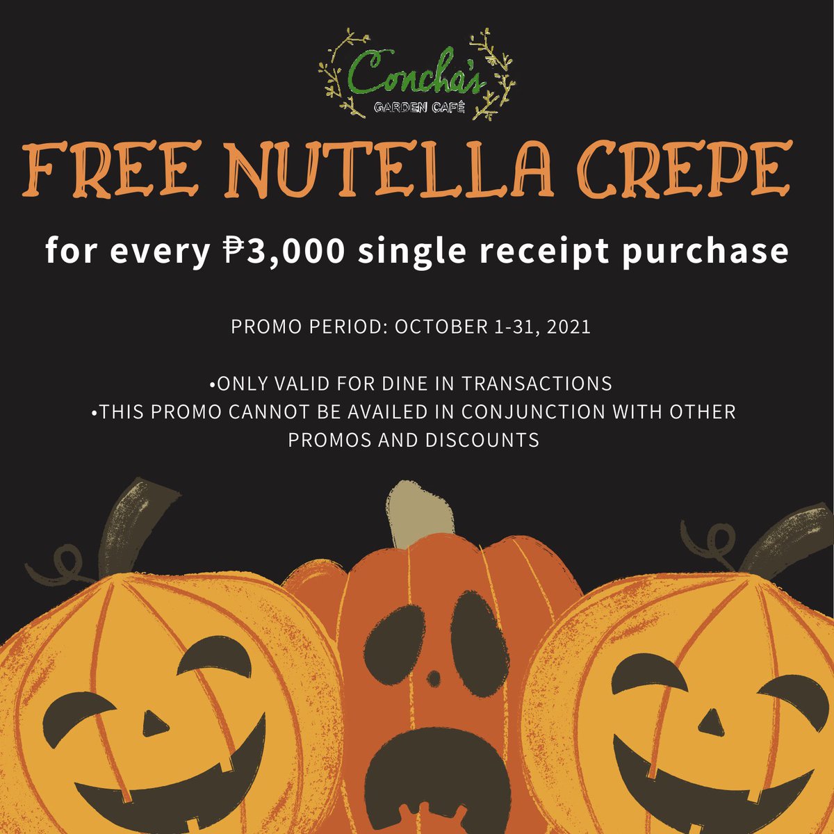 Concha's Garden Café tweet media