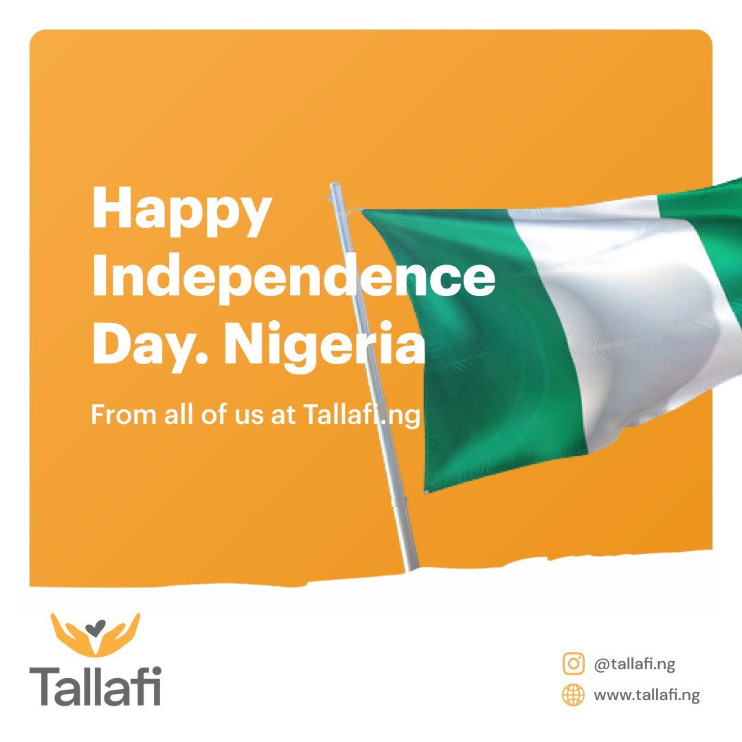 Tallafi_ng's tweet photo. #happyindepenceday #Nigeria #Nigeriangofundme https://t.co/4klwnqXHOK