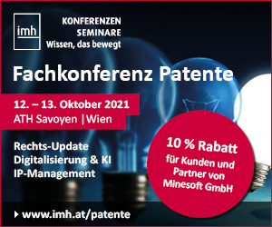 Minesoftnews's tweet photo. Minesoft freut sich, offizieller Partner der imh-Konferenz "Patente" am 12. und 13. Oktober zu sein. Um von einem 10%igen Partnerrabatt zu profitieren, geben Sie bei der Anmeldung einfach den Code MINESOFT an!
https://t.co/Cq2YH4gVTD
#imh #konferenz #patente #partner #minesoft https://t.co/jTYvE6peSK
