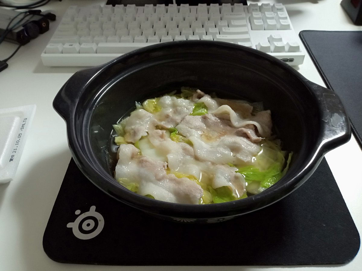 夜ご飯 2021-10-01