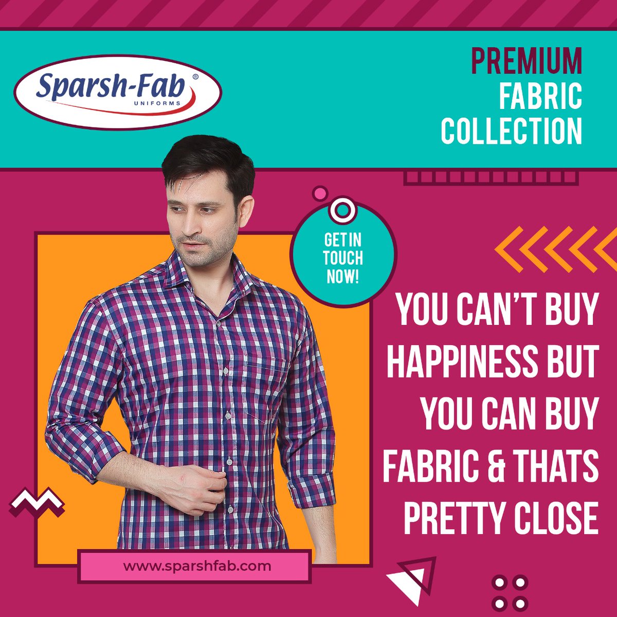 sparsh_fab's tweet photo. Rejoice your mood by wearing clothes made from Sparsh Premium Fabric Collection
#premiumquality #premiumfabrics #fabricmanufacturer #MadeInIndia #shirtingfabric #fancyfabric #fancyfabrics #fabricmanufacturer #suitingfabric #suitingfabrics #premiumfabric https://t.co/e6yME7m4ez