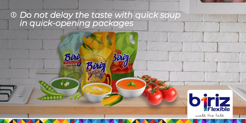 birizflexible's tweet photo. Cold winter days are at our doorstep. Prepare the place of warm soups that warm us up on your table. One of us has ready-made soup packages so that soups can be opened easily and your drink can warm up effortlessly.
#soup #easyopen #package #packaging #birizflexible https://t.co/HnhbVyQ2QP