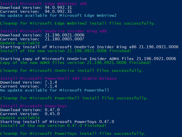 Deyda84's tweet image. Brand New Version (2.00) of the Evergreen-Script !
Over 4000 lines of new code.🤘🤘

- Add @Microsoft @Edge WebView2, @KeePass &amp;amp; @IrfanView Language
- Extend the GUI with a 2 page
- Add WhatIf, CleanUp &amp;amp; Own M365 XML Function

bit.ly/3kViXVl

#CitrixCTP #EvergreenScript