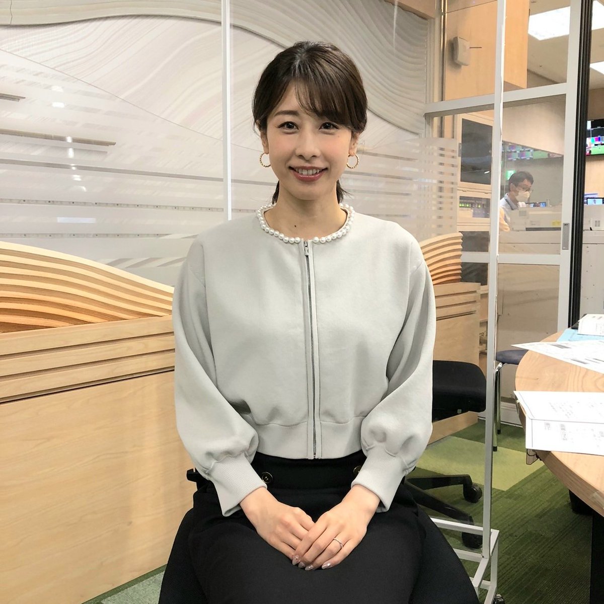 ボッシュ 加藤綾子着用【新品タグ完売】ボッシュ セットアップ♡ボッシュ　パール