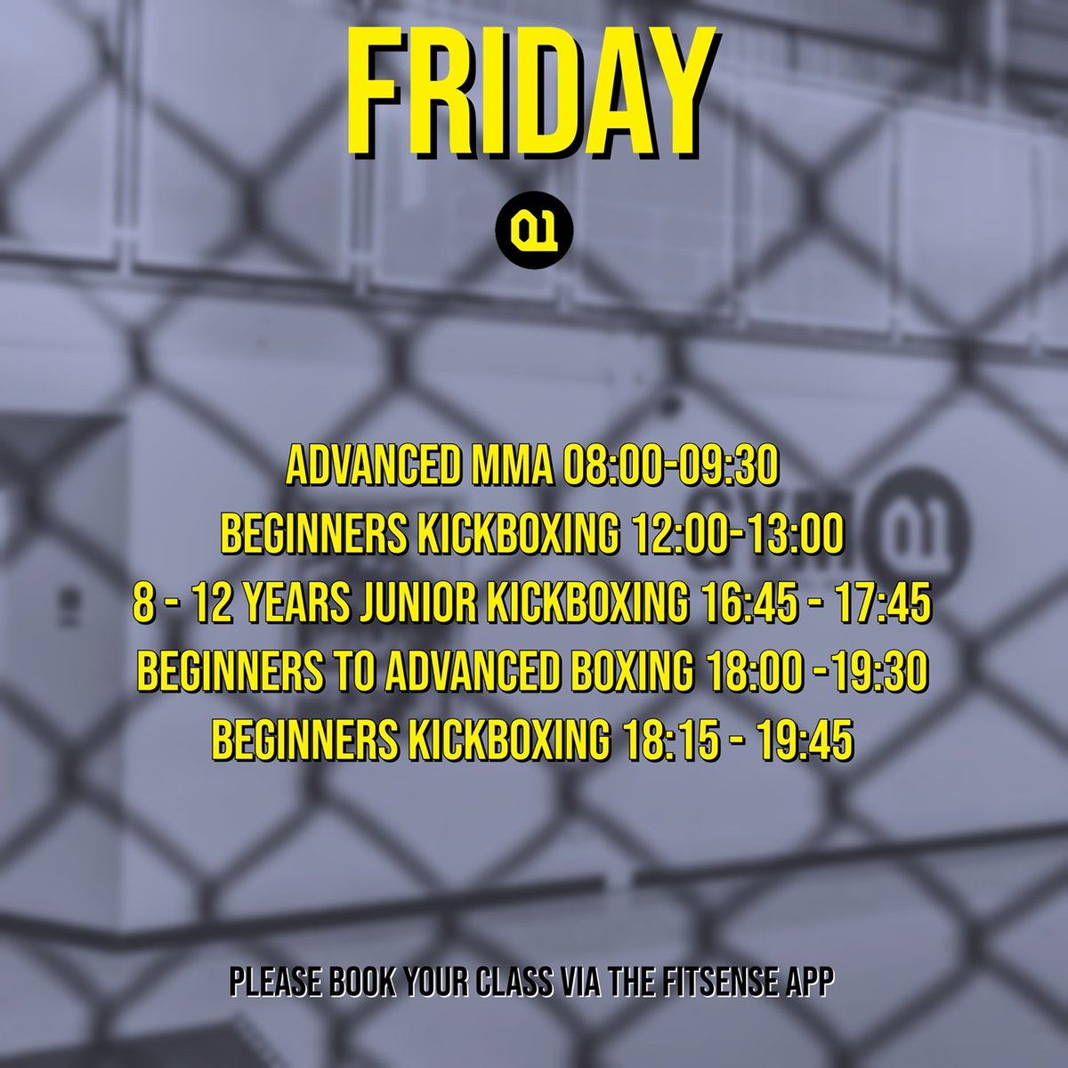 Gym01Portsmouth's tweet photo. It's Friday! Which means Kickboxing day! Here is our timetable, don't forget to book on to the classes via our Fitsense app.
#Gym01 #kickboxing #fitness #training #motivation https://t.co/9gQ69FWubR