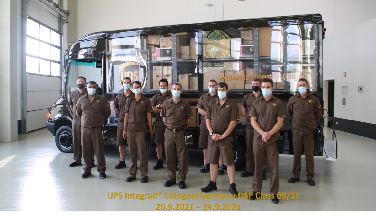 Congratulations to our 11 trained #DriverServiceProviders by #UPS #Integrad of the last week. Thank you for your hard work in the training! Well done! Enjoy the future working for UPS! Always think of the 4 points to avoid backing accidents!