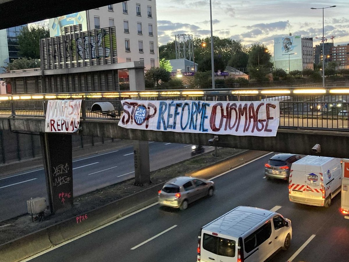 OccupationOdeon's tweet photo. Contre la réforme de l'assurance chômage, RDV le 5/10 à répu et partout en France !
#occupationpartout 
#reformechomage https://t.co/Y8O62tayAo