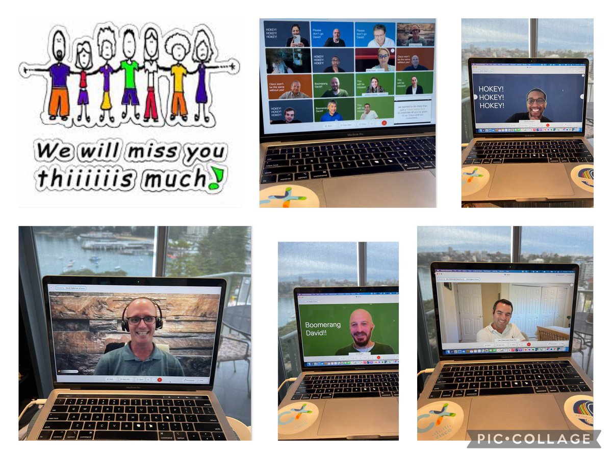VarshaKanwar's tweet image. How lucky we are to have something that makes saying goodbye so hard … especially when it’s a #Cisconian who is so loved, respected and adored, for 20Yrs! Thank you 🙏🏽 for your leadership legacy @dhokerson and all the best for your exciting future endeavor 🎊🍀🎉. #WeAreCisco