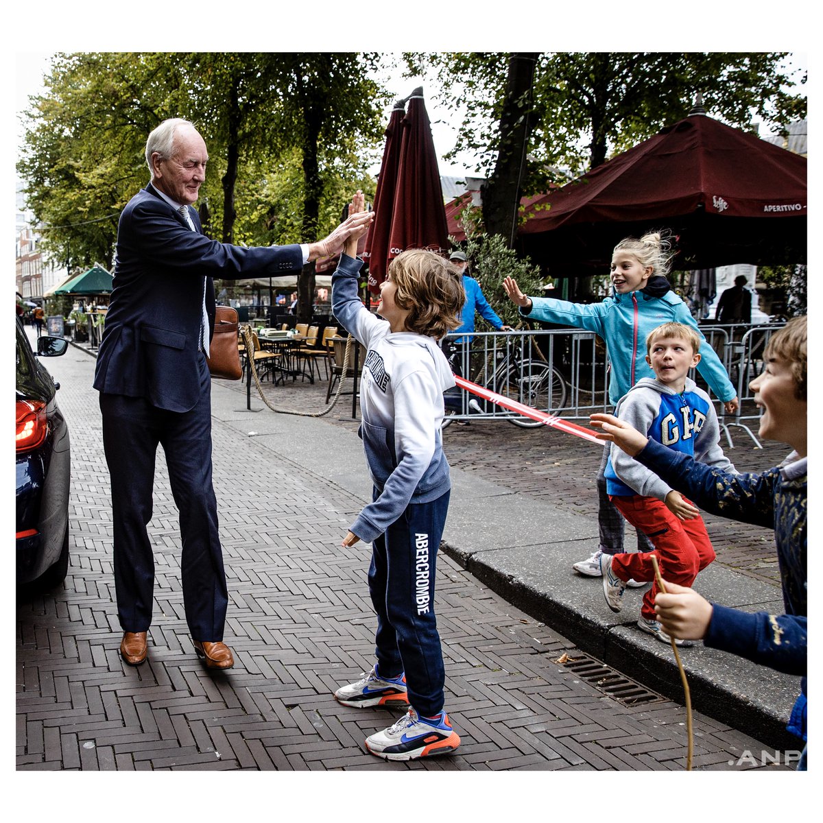 Na meer dan een half jaar is er een doorbraak in de formatie: de onderhandelaars van de oude coalitie bestaande uit VVD, D66, CDA en ChristenUnie gaan praten over de vorming van een nieuw kabinet. <a href="/anpfoto/">ANP Foto</a> #formatie