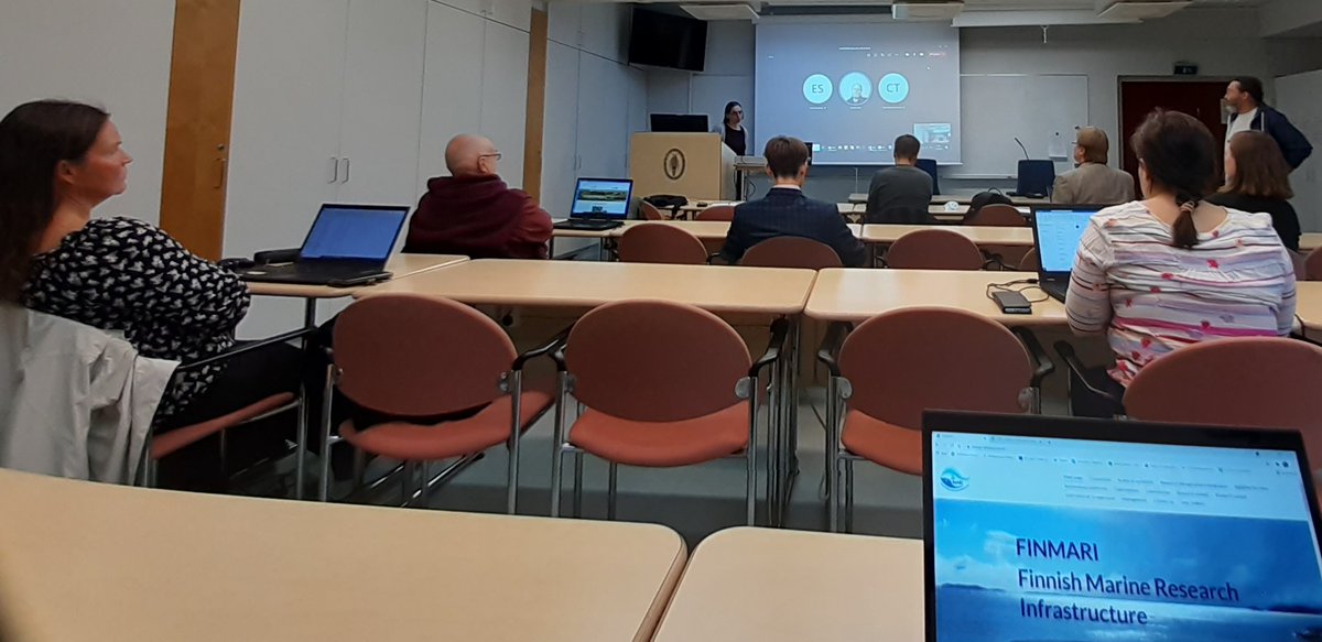 FINMARI1's tweet photo. We are planning research actions in plankton imaging coupled with Artificial Intelligence in project #FastVision plus, between @UniLUT and @SYKEint Marine Research Centre. Great to see colleagues after a long time! @SuomenAkatemia @Tvarminne https://t.co/EjGNyQdtj9