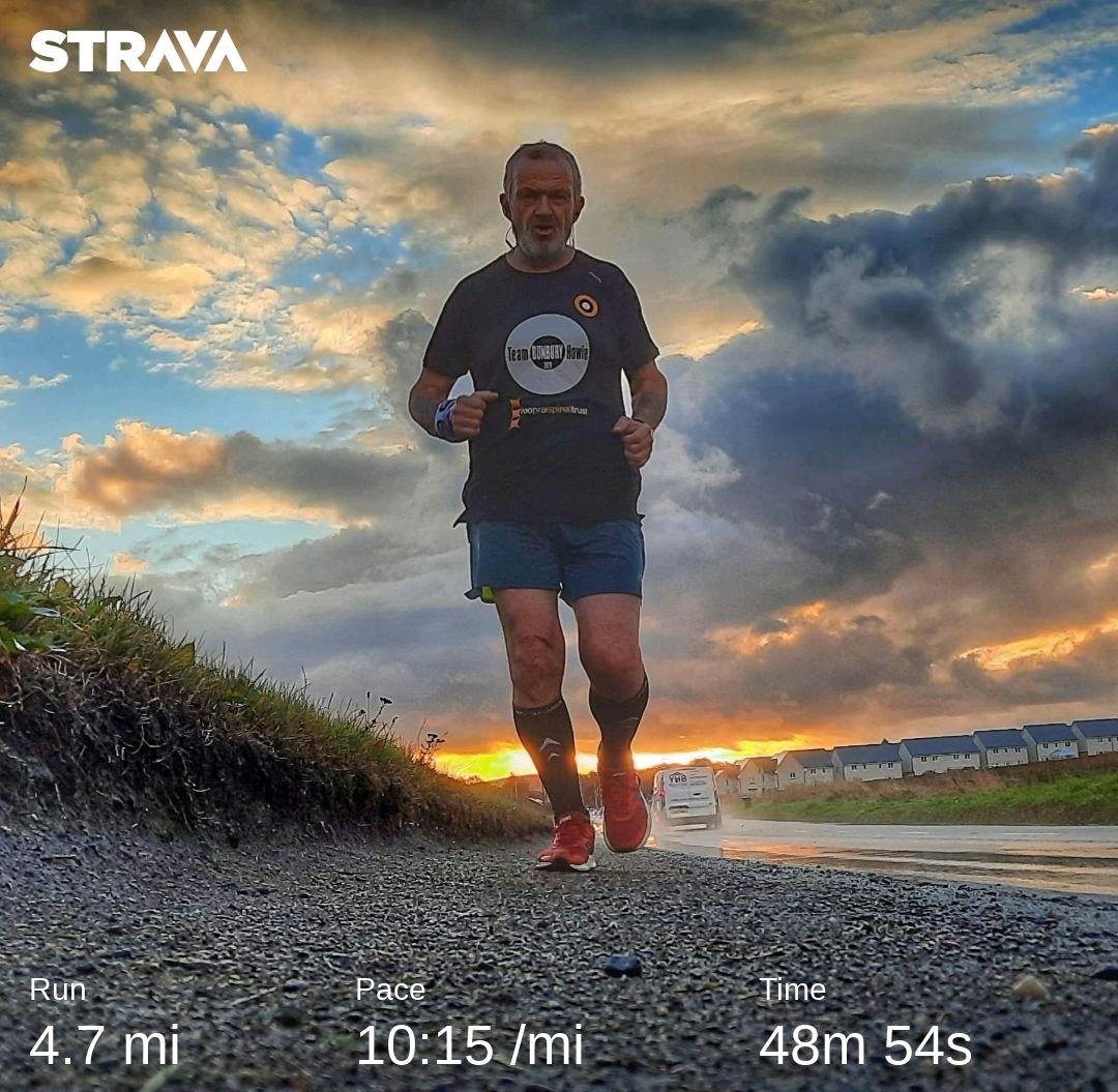 J0hnCassidy's tweet photo. Simply enjoying the run and the rain.
#getootside https://t.co/v7O4qIFSz4