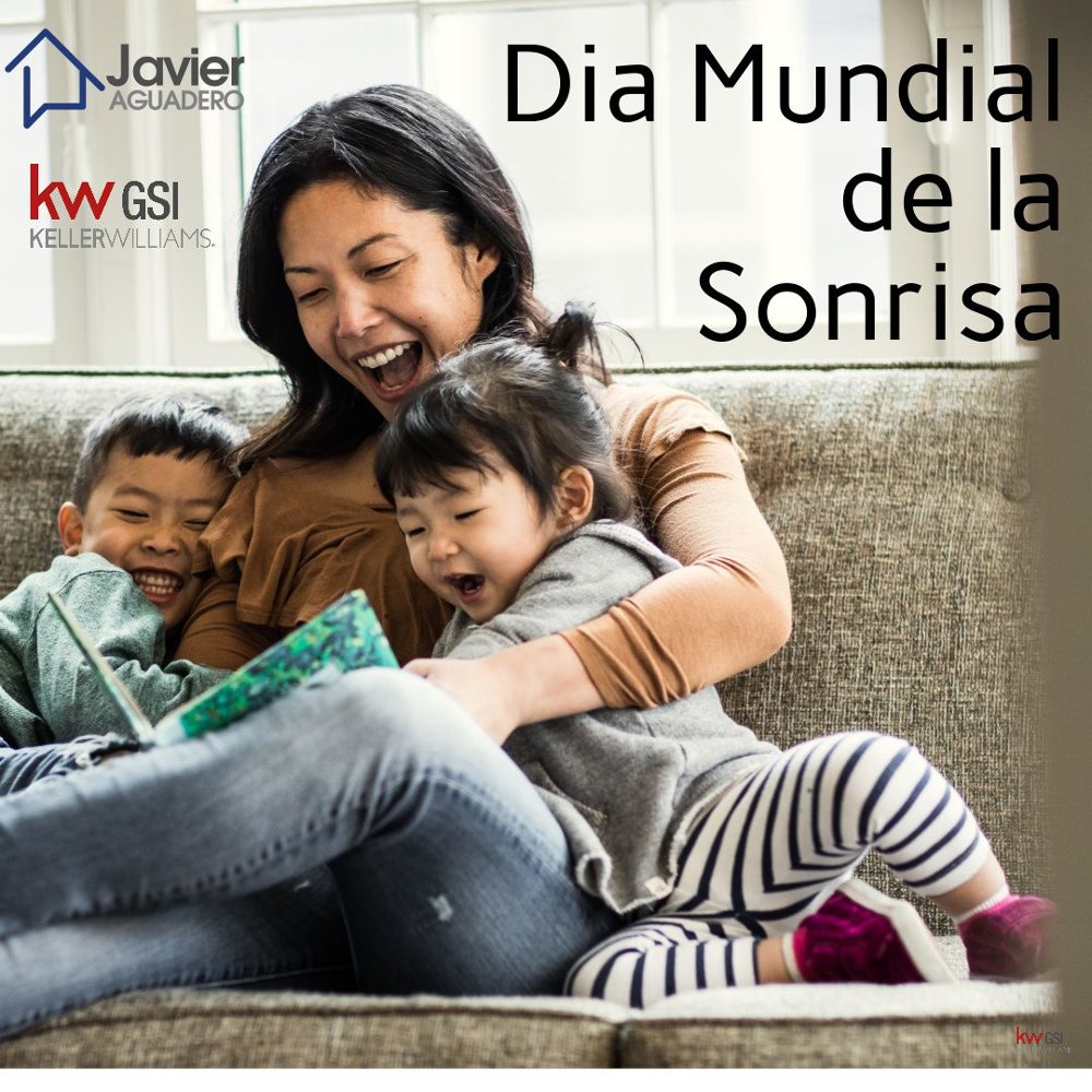 DIA MUNDIAL DE LA SONRISA
Al sonreír, nuestro cuerpo libera hormonas que nos hacen sentir más felices, menos estresados y mejorar nuestro estado de ánimo.
#kwgsi #sevilla #buscamostalento #kellerwilliams #tecnologia #jaguaderoinmobiliario #sevilla #aecc #YoComproEnMIBarrio