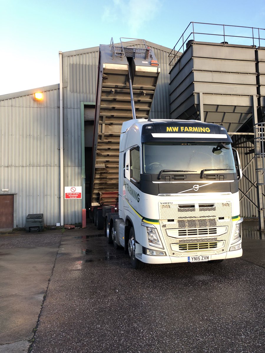 Delivering some Agostino Triticale seed to <a href="/WynnstayGroup/">Wynnstay Group</a> we grew for <a href="/CopeSeeds/">Cope Seeds & Grain</a>