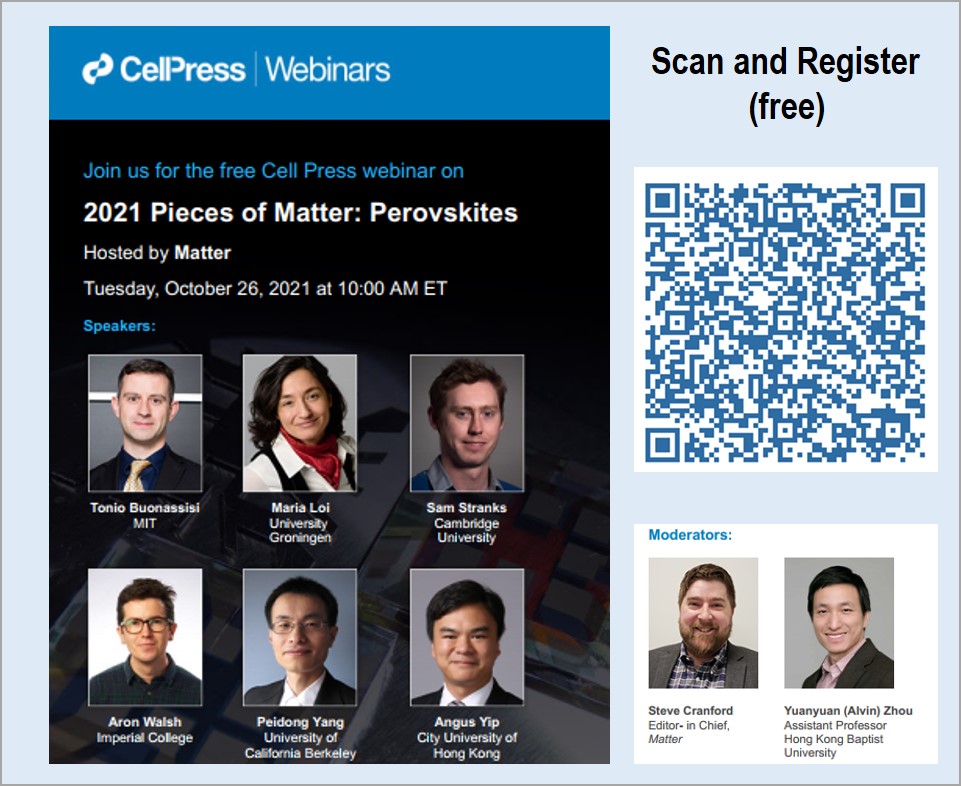 Alvin_Y_Zhou's tweet photo. FREE to register! @CranfordMATTER  @SamStranks @lonepair @maloima @toniobuonassisi @yanggroupucb @CityUHongKong @hkbaptistu https://t.co/gsORuCwdGD