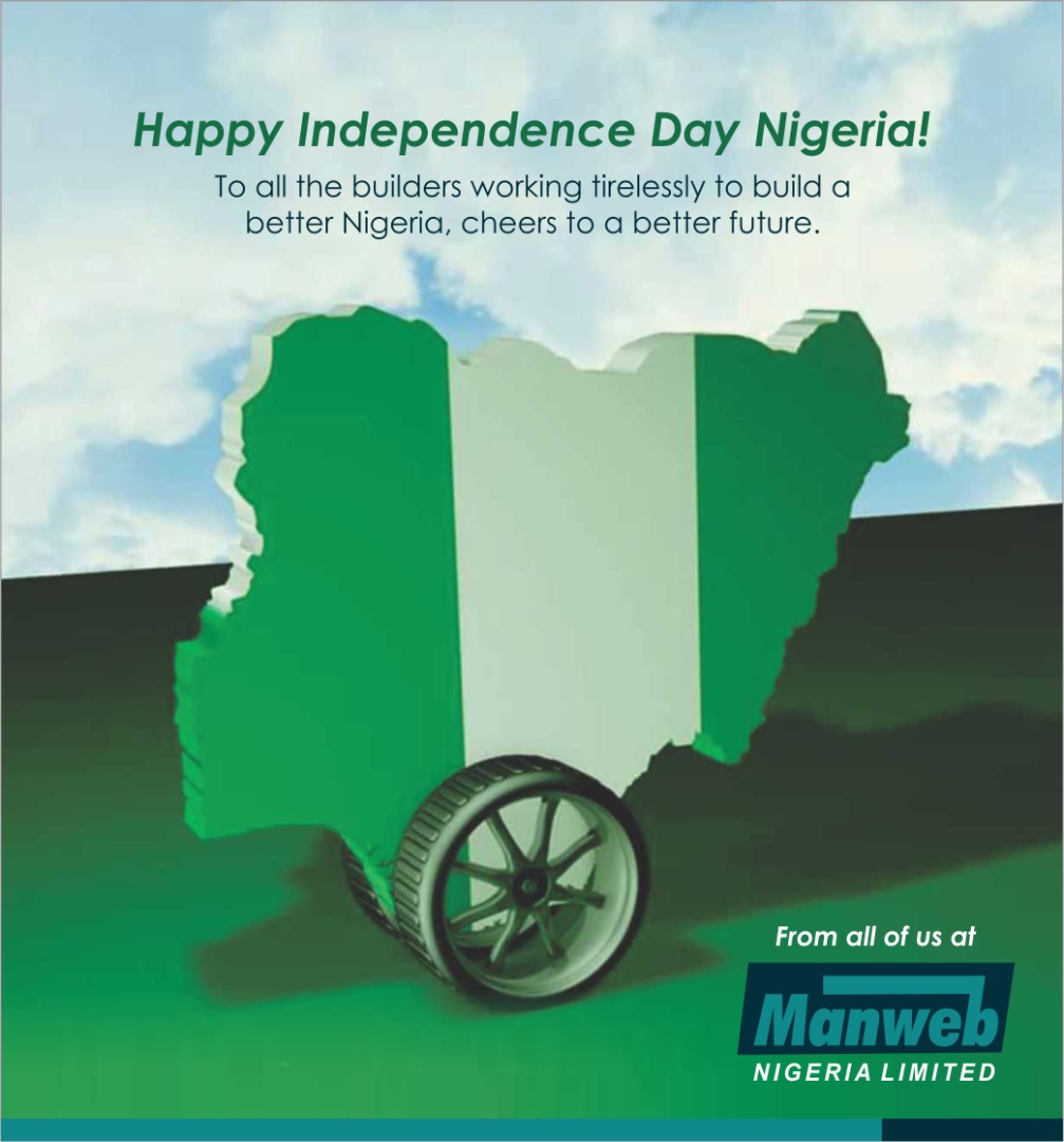 ManwebN's tweet image. With love, strength and faith towards a greater Nigeria.

Happy 61st Anniversary