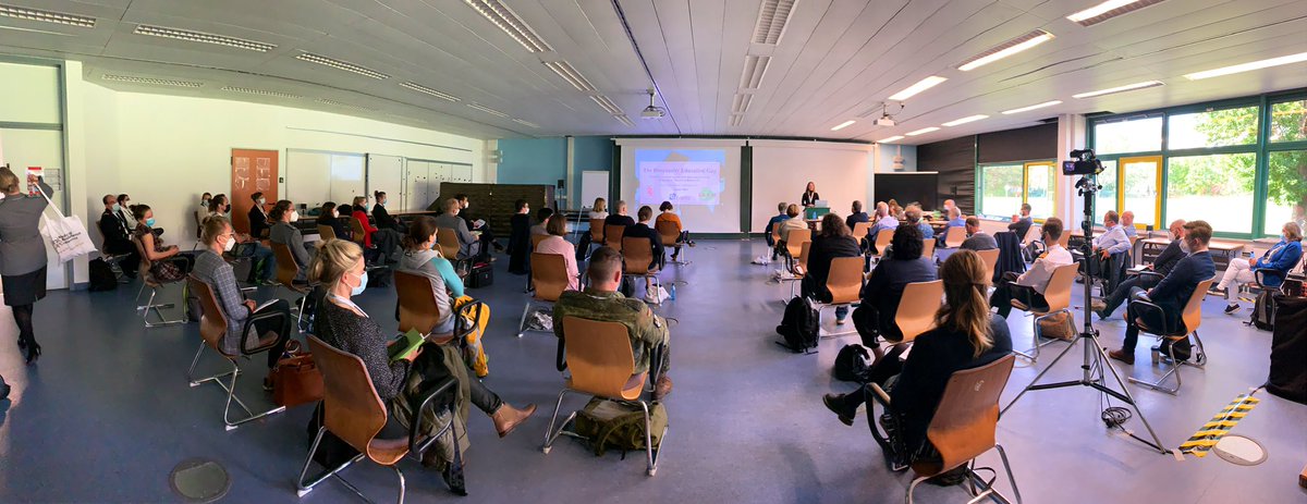 gasb_synbio's tweet photo. Most life science researchers have never heard the term #Dual_Use. Our representative @SvenjaVinke gave a talk at medical biodefense conference 2021 titled „The Biosecurity Education Gap“, spreading awareness and sparking some very interesting discussions. 
#synbio #biosecurity https://t.co/vBqmH7gwrD