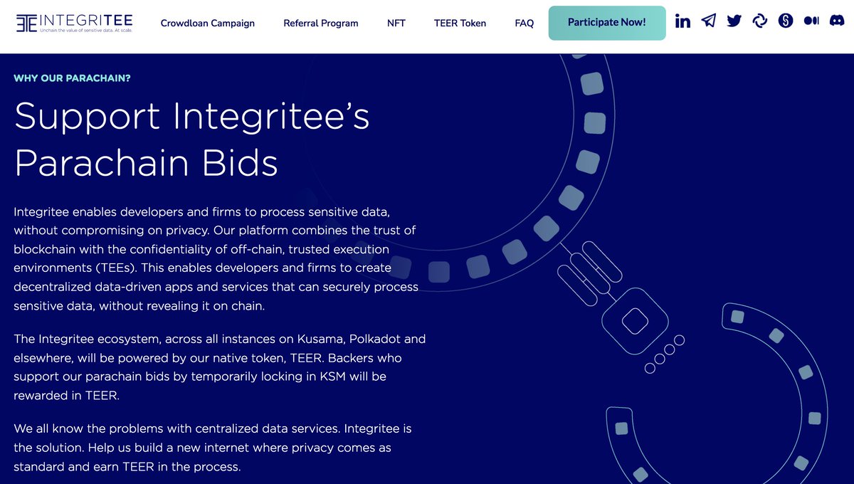 TEER will be the common token that powers our ecosystem on <a href="/kusamanetwork/">kusama</a>, <a href="/Polkadot/">Polkadot</a> &amp; any other network it is deployed on.💥 

Get #TEER now, claim your exclusive early supporter NFT and secure your guaranteed bonus rewards by supporting our crowdloan 👉bit.ly/39UPMeE