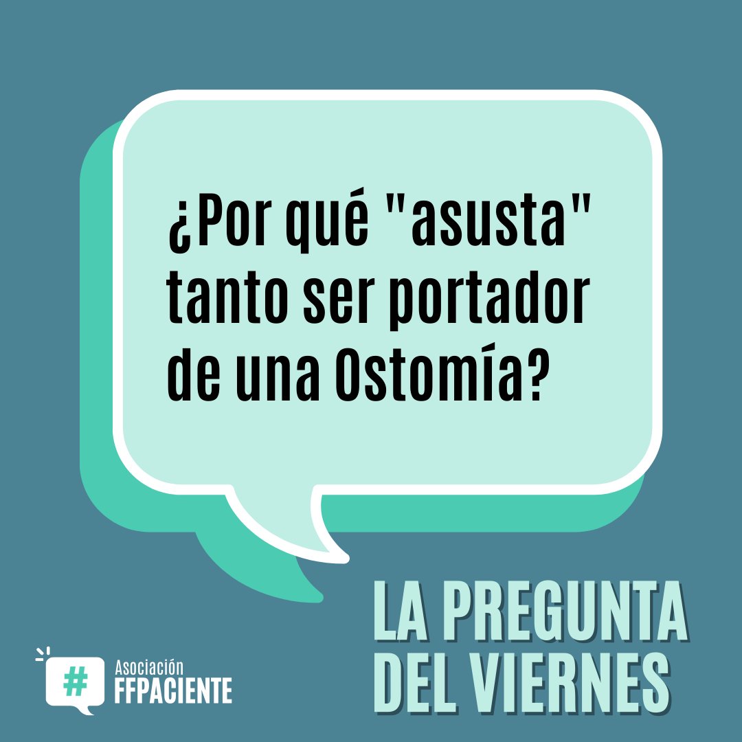 ffpaciente's tweet photo. La Pregunta del Viernes en #FFPaciente ❓

Mañana es el #DíaMundialdelaOstomía y os lanzamos esta pregunta interesante que nos han propuesto las personas portadoras de una #ostomía

¿Por qué "asusta" tanto ser portador de una ostomía?

Esperamos vuestros comentarios ☺️ https://t.co/xGbqVZBb5J