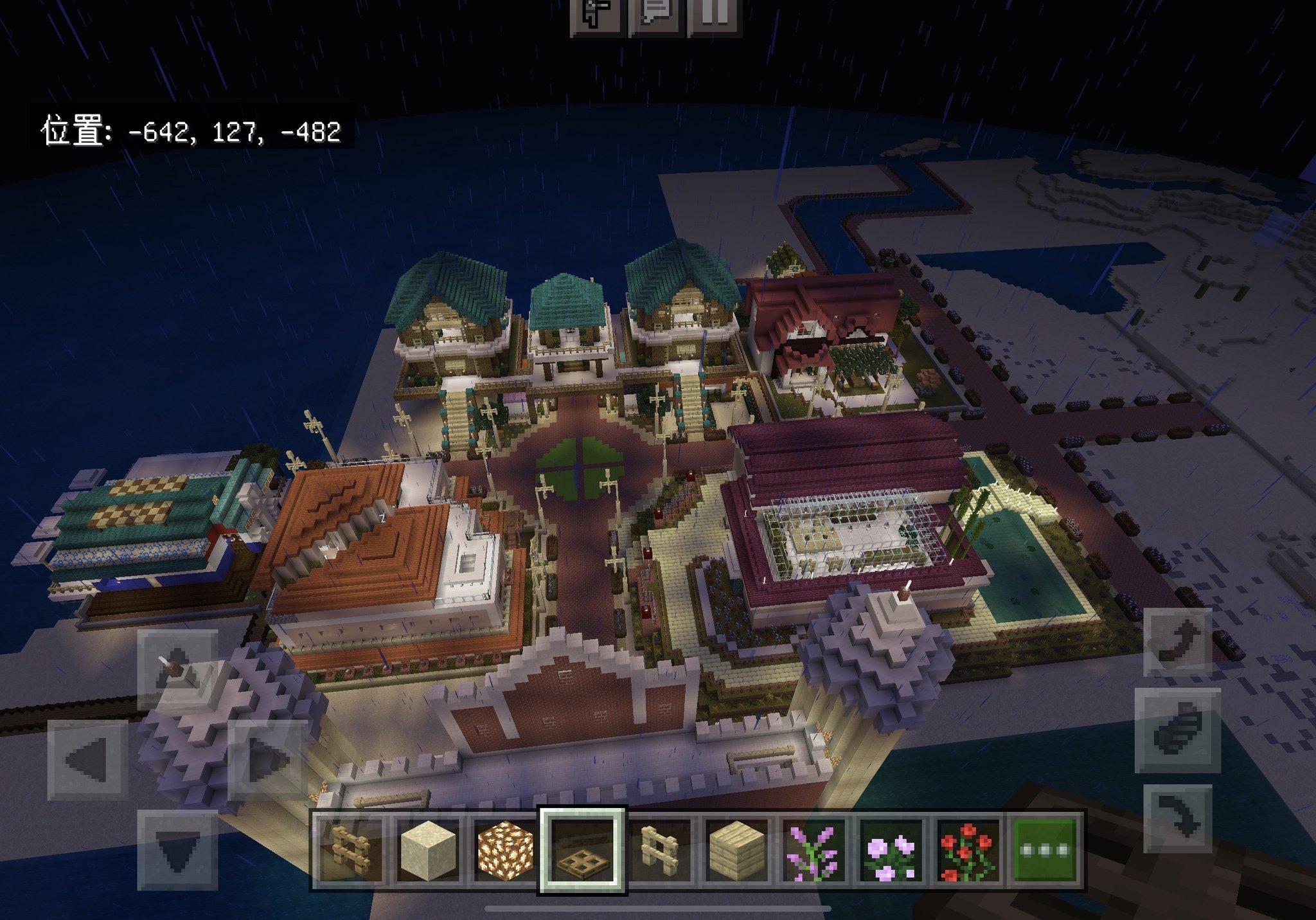 𝐒𝐊𝐘 𓊆夜空𝔾𝕒𝕞𝕖𝕤𓊇 Minecraft 2年前にえのきと作った街のスクショがipadのフォルダーから出てきたぁ W 懐かしい マイクラ Minecraft マイクラ建築 マイクラ街 マイクラ好きと繋がりたい マインクラフト マイクラオシャレ街