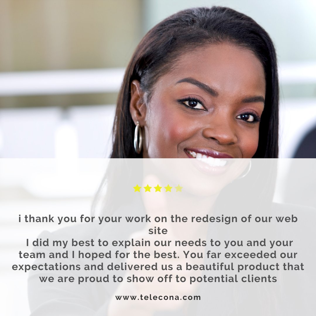 One of the fun things as a startup is to get some of the feedback from the clients you've worked with, here is one of our #customersfeedback this week.