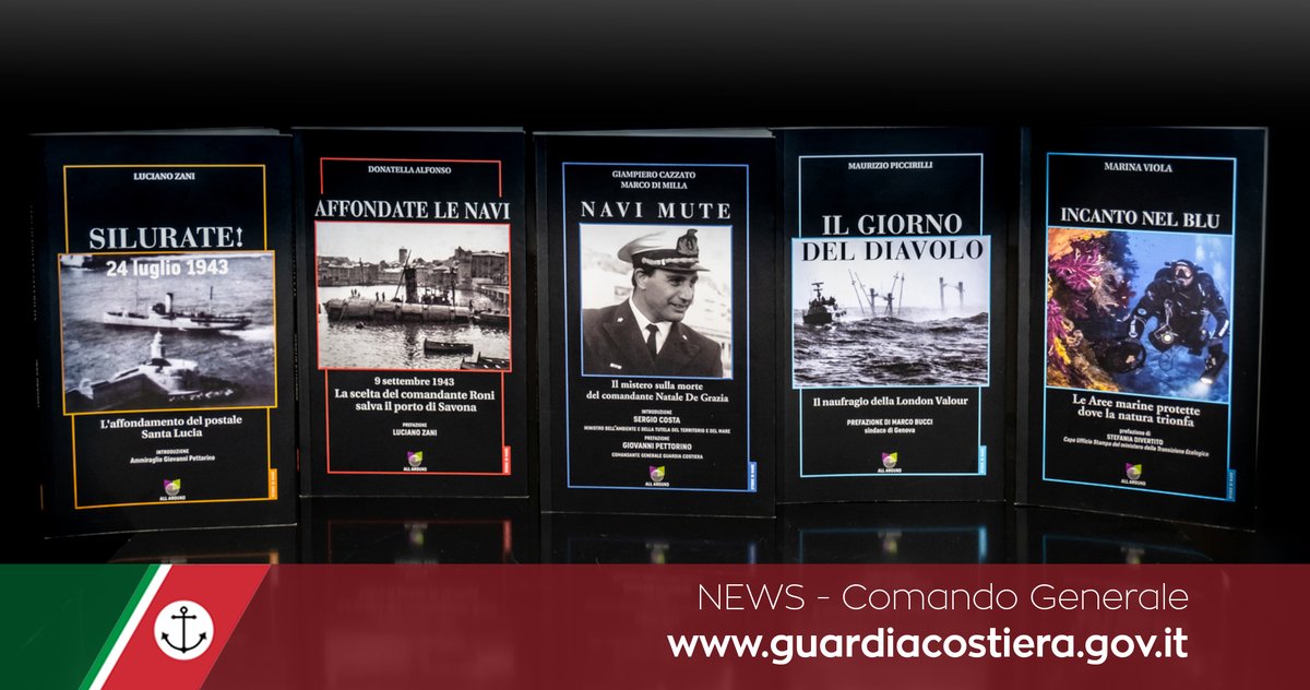 guardiacostiera's tweet photo. Pubblicata una nuova notizia dal #ComandoGenerale sul sito istituzionale della #GuardiaCostiera dal titolo:
“Navi Mute” della collana “Storie di mare” tra i vincitori del premio letterario “Carlo Marincovich”
Link Notizia:
https://t.co/WgXNlbsxou https://t.co/At7F7a19OO