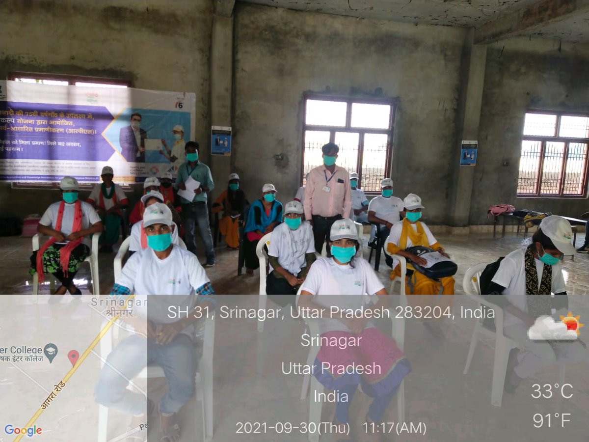 BloomingMulti's tweet photo. Few glimpses from 1st day of #sankalp2021 #RPL training done by #Bloominglife for Astt Decorative Painter Job Role at Pachokara #Tundla #Firozabad #UttarPradesh 30 Sept2021
@UPSDMOfficial
 @PaintsnCoatings  
@MSDESkillIndia

#SkillWithPCSC #SkillIndia #MSDE #AzadiKaAmritMahotsav https://t.co/wLm0pEgZyb