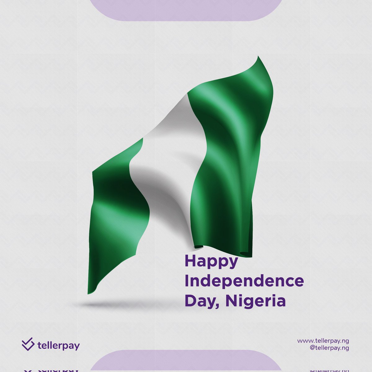 tellerpayng's tweet photo. Happy independence day, Nigeria.
Expect amazing things in this beautiful month๐.
๐
Tellerpay
#tellerpay #independenceday #independenceday2021 https://t.co/sSNgg5xGpq