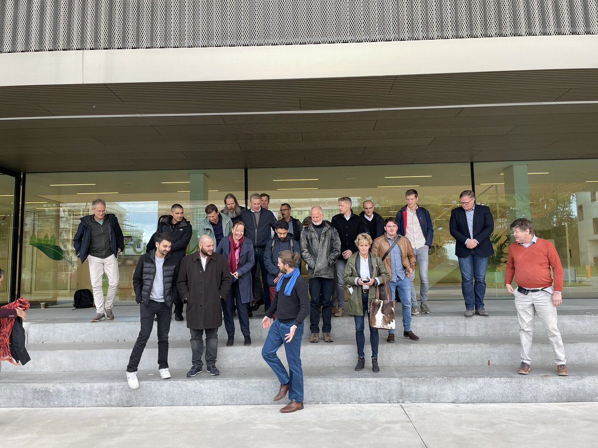 Vandaag op bezoek bij <a href="/EnergyVille/">EnergyVille</a> met collega’s en relaties <a href="/Brabant/">Provincie Noord-Brabant</a>