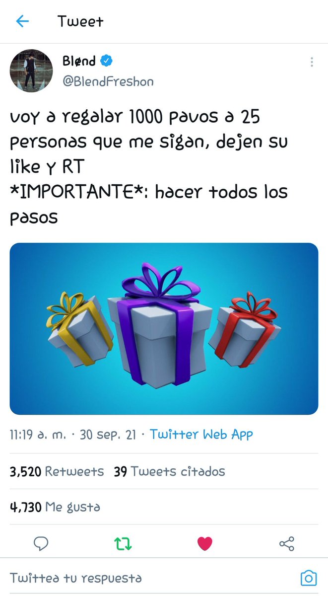 Uwulnk's tweet photo. @BlendFreshon Listo Blend :DD, esperemos haya un poco de suerte y pueda ganar los pavos :3, seria algo muy genial jeje :DD https://t.co/IucH1ms64v