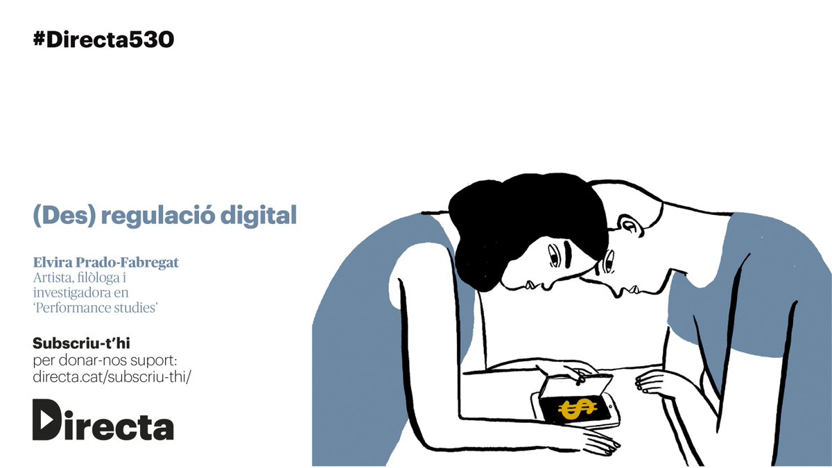 La_Directa's tweet photo. #IMPRESSIONS | La tecnologia trasllada la presa de decisions, de l’ésser humà a l’algoritme. Als algoritmes que, en la gran majoria de casos, són una eina al servei de la rendibilitat i el creixement empresarial https://t.co/DhqtpUi0Ji
✍️ @lafabregat
🖌️Alba Domingo
#Directa530 https://t.co/uhvidD1VFP