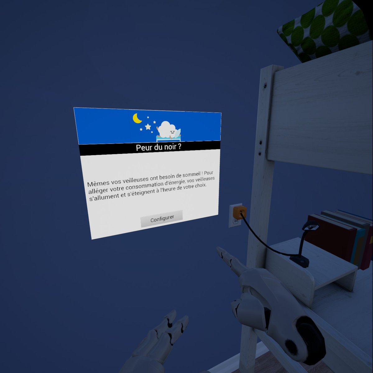 Orange Innovation Factory (@orangefactoryfr) on Twitter photo #NewApp Home Conquest sur #oculus
Découvrez et jouez en réalité virtuelle avec les produits Orange comme "Maison Connectée".
#innovation #VR #MaisonConnectée #iot #game
<a href="/SideQuestVR/">SideQuest 🎊 🎉</a> <a href="/itchio/">itch.io</a> <a href="/oculus/">Oculus 👉 Meta Quest</a>
<a href="/Orange_Future/">Hello Future</a> <a href="/orange/">Orange</a> <a href="/Orange_France/">Orange France</a>
👉👉bit.ly/3mhBLNQ #NewApp Home Conquest sur #oculus
Découvrez et jouez en réalité virtuelle avec les produits Orange comme "Maison Connectée".
#innovation #VR #MaisonConnectée #iot #game
<a href="/SideQuestVR/">SideQuest 🎊 🎉</a> <a href="/itchio/">itch.io</a> <a href="/oculus/">Oculus 👉 Meta Quest</a>
<a href="/Orange_Future/">Hello Future</a> <a href="/orange/">Orange</a> <a href="/Orange_France/">Orange France</a>
👉👉bit.ly/3mhBLNQ