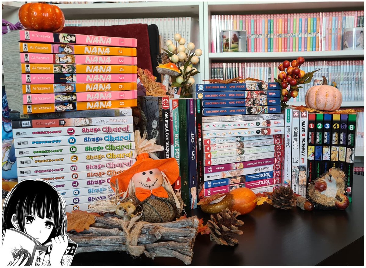 Saku_Ryu's tweet photo. #Nerdyear September <3
• Mangas gelesen 45 ( gesamt 550) Bild 1
• Mangas gekauft 46 (gesamt 426) Bild 2
• Anime geschaut 1 beendet 22 Folgen (46 beendet 633 Folgen)
• Filme 4 (gesamt 58)
• Serien 2 Beendet 34 Folgen ( 15 beendet 249 Folgen)
• Mangacounter 3126 https://t.co/d4OFW58TEM